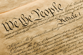 A copy of the Bill of Rights. September 17th is officially Constitution Day. It is also known as Citizenship Day. 