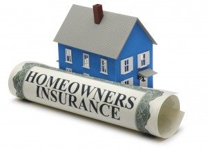 A blue house with a homeowner insurance policy. Has Your Lender Used “Force-Placed Insurance” on Your Property?