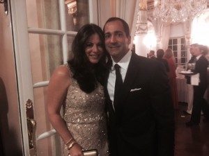 A photo of Jason and Nicole guari at the annual Leukemia & Lymphoma Society’s Annual Palm Beach Gala