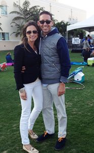 A photo of Scott & Jamie Murray at the 3rd Annual Bluegrass on the Grass fundraiser.