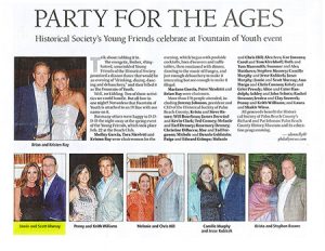 Scott and Jamie Murray served on the Fountain of Youth Host Committee for the Young Friends of the Historical Society of Palm Beach County’s "Fountain of Youth" event. Photo montage of the event.
