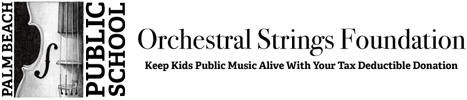Palm Beach Public School Orchestral String Foundation Logo