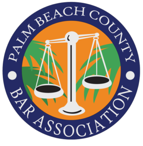 Logo of the Palm Beach County Bar Association