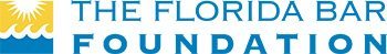 Yellow and Blue logo of the Florida Bar Foundation