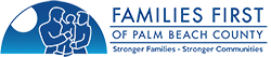 Blue and Whilte Family First of Palm Beach County Logo