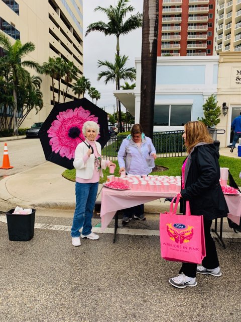 Race for the Cure - Volunteer June Cozza
