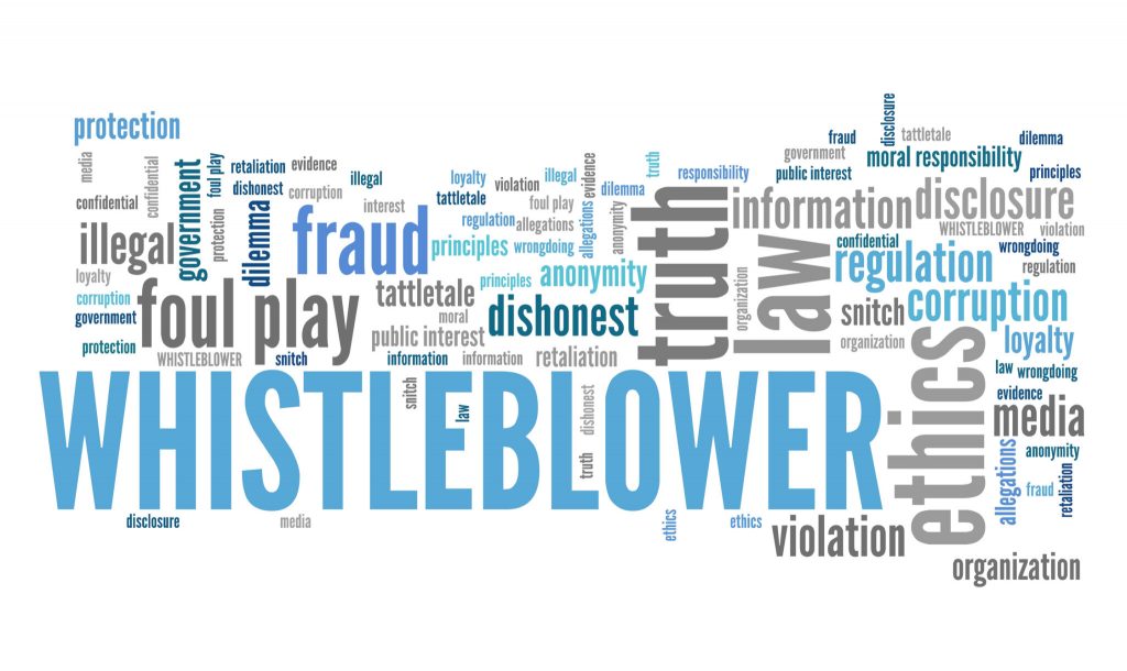Word Cloud - Whistleblower