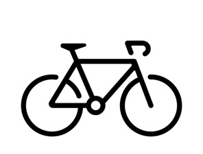 Vector file fo a Bicycle