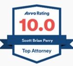 Scott Perry's Avvo Rating badge