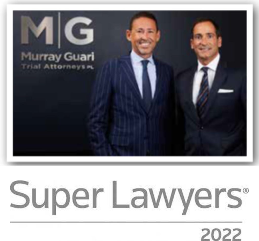 SuperLawyers 2022 Logo with Scott Murray & Jason Guari Photo