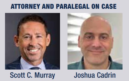 Headshot of Attorney Scott Murray & Paralegal Josh Cadrin
