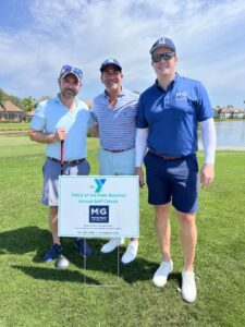 2024 YMCA Golf  tournament - Firm attorneys by Firm Sponsor Sign
