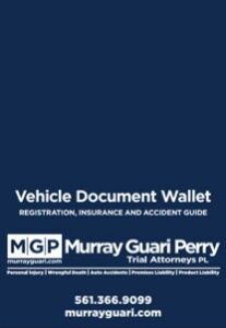 Vehicle Document Wallet for glove box, holds important vehicle documentation