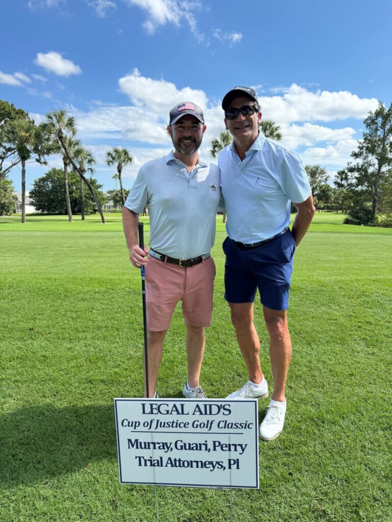 2026 Legal Aid of PBC - Annual Cup of Justice Golf Tournament - Jason Guari and Scott Perry