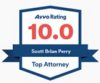 Scott Perry's Avvo Rating badge